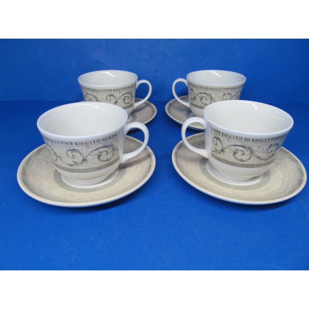 Johnson Brothers Acanthus Tea Cup & Saucer 4 Sets